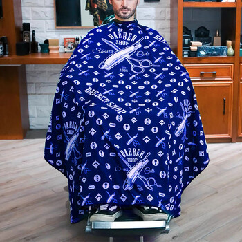 【Καυτές εκπτώσεις】American Barbershop Hair Cloths Αντικολλητικά High-end Hair Cloths Hair Salon Cape Adult Stripes