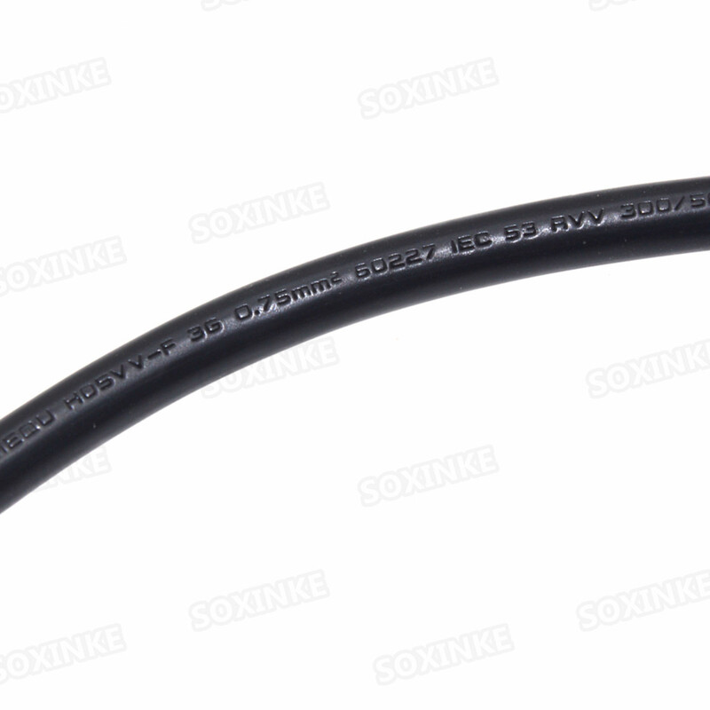 Καλώδια τροφοδοσίας European Straight Schuko σε IEC C13, καλώδιο H05VV-F 0,75mm, EU CEE7/7 Schuko to C13 90 μοιρών καλώδιο ρεύματος, 150CM