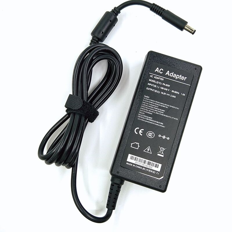 Vahelduvvooluadapter 19,5 V 3,34 A 65 W 4,5 * 3,0 mm sülearvuti laadija adapter Dell Inspiron 15 3551 3552 3558 5551 5552 5555 5559 7568 P28E jaoks