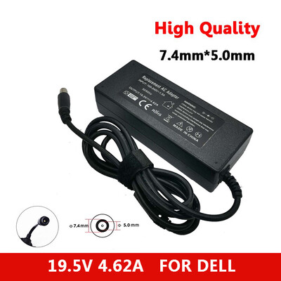 19.5V 4.62A 90W 7.4*5.0mm Laptop AC adapter DELL E4300 E4310 E5400 E5410 E5420 E5500 1420 1501 1521 1525 D400 Inspiron 14R