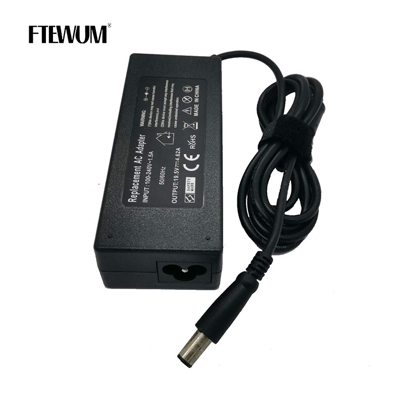 19.5V 4.62A 90W 7.4*5.0mm Adaptor AC pentru laptop pentru DELL E4300 E4310 E5400 E5410 E5420 E5500 1420 1501 1521 1525 D400 Inspiron 14R