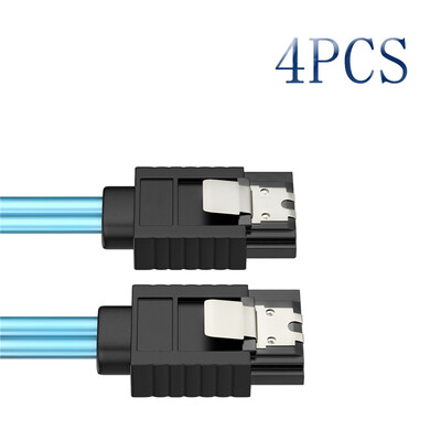 Lecolli SATA 3.0 dátový kábel s vysokou rýchlosťou 6 Gbps SAS, 4xSATA 7pin samica - 4xSATA 7pin samica kábel, vysoká kvalita pre servery