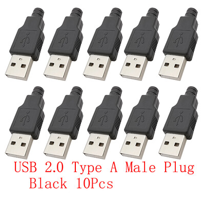 10 buc. Conectori USB tip C/Micro/USB 2.0 tip A Adaptor de asamblare mascul femela Reparare lipire bricolaj Priză mușcă de încărcare