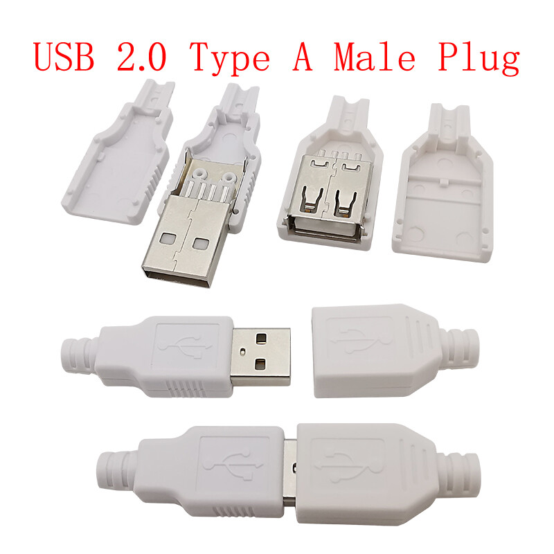 10 τεμ. Υποδοχές USB Τύπος C / Micro / USB 2.0 Τύπος A Αντάπτορας συναρμολόγησης για αρσενικό θηλυκό DIY Υποδοχή βύσματος φόρτισης δεδομένων επισκευής συγκόλλησης