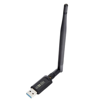 AX900 900Mbps USB WiFi Bluetooth 5.3 Dongle адаптер 2в1 двулентова Wifi мрежова карта 5G/2.4GHz 802.11ac за настолен лаптоп