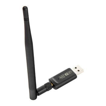 AX900 900Mbps USB WiFi Bluetooth 5.3 Dongle адаптер 2в1 двулентова Wifi мрежова карта 5G/2.4GHz 802.11ac за настолен лаптоп