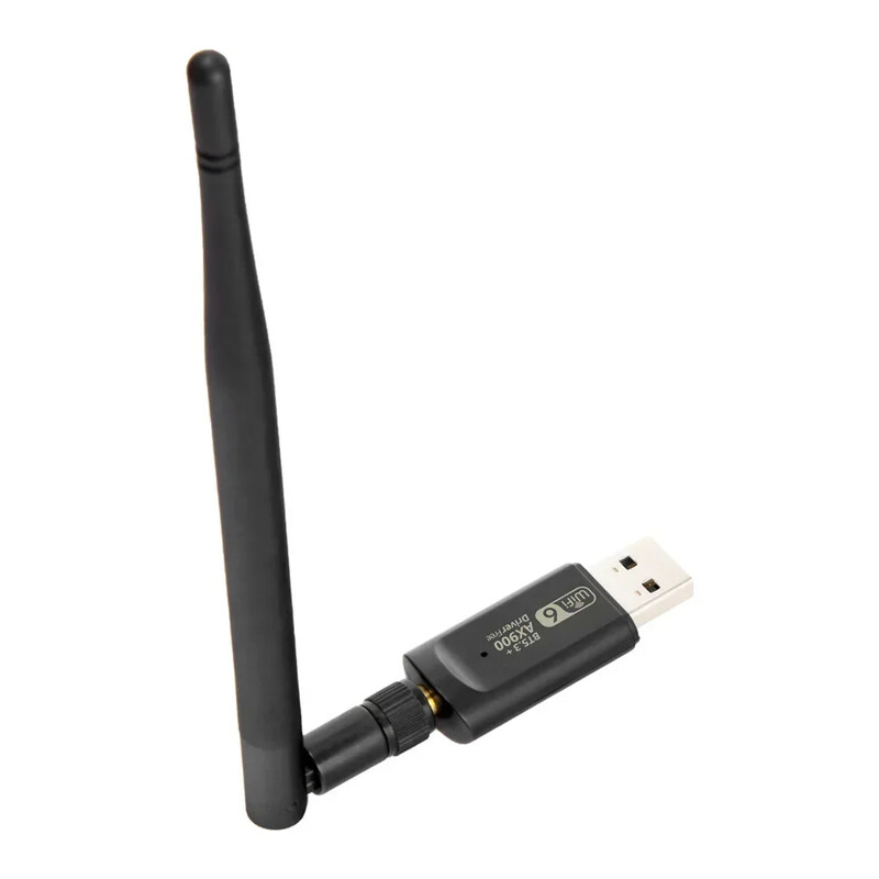 AX900 900Mbps USB WiFi Bluetooth 5.3 Προσαρμογέας Dongle 2in1 Κάρτα Δικτύου Wi-Fi διπλής ζώνης 5G/2.4GHz 802.11ac για επιτραπέζιο φορητό υπολογιστή