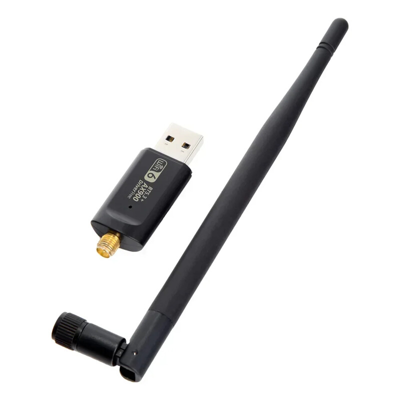 AX900 900Mbps USB WiFi Bluetooth 5.3 Προσαρμογέας Dongle 2in1 Κάρτα Δικτύου Wi-Fi διπλής ζώνης 5G/2.4GHz 802.11ac για επιτραπέζιο φορητό υπολογιστή
