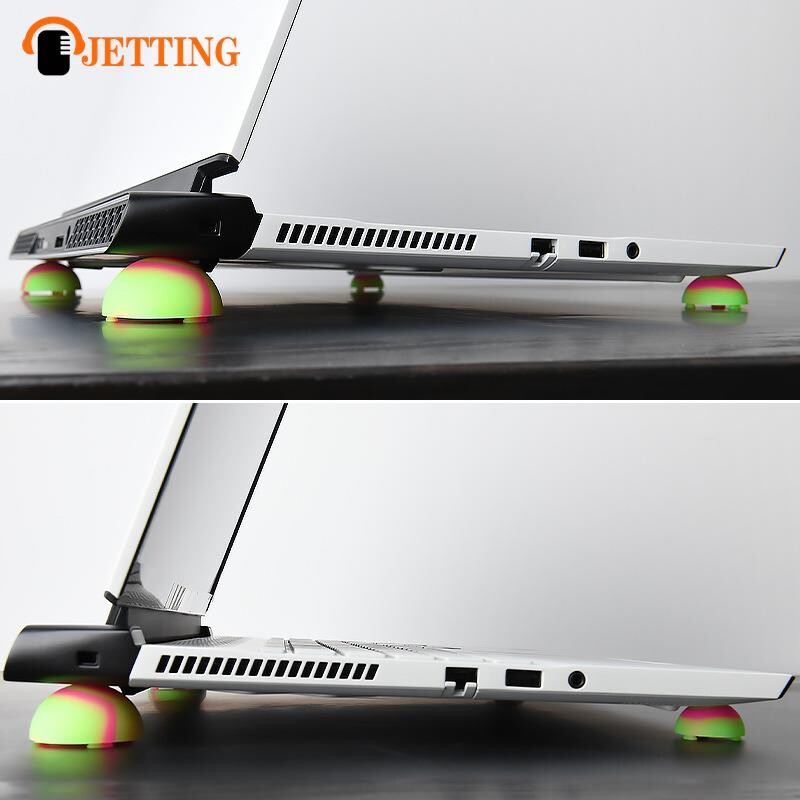 Silikoninis mini nešiojamojo kompiuterio aušinimo rutulinis nešiojamasis nešiojamasis aušintuvo stovas, kojos, neslystantis padėklo šilumos mažinimas, skirtas nešiojamajam kompiuteriui, universalus