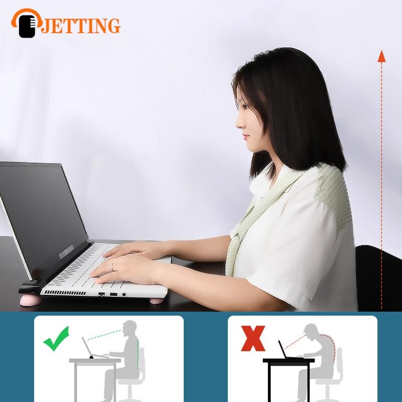 Silikoninis mini nešiojamojo kompiuterio aušinimo rutulinis nešiojamasis nešiojamasis aušintuvo stovas, kojos, neslystantis padėklo šilumos mažinimas, skirtas nešiojamajam kompiuteriui, universalus