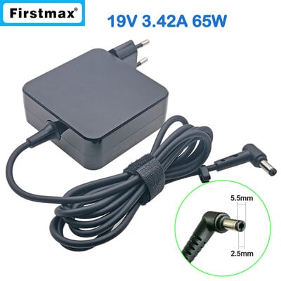 Universalus maitinimo adapteris 19V 3,42A 65W įkroviklis, skirtas Asus Vivobook S500C S500CA S505BP S505CA S550CA S550CB S551L S551LA PA-1650-63