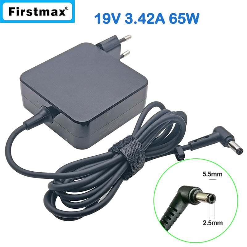 Universalus maitinimo adapteris 19V 3,42A 65W įkroviklis, skirtas Asus Vivobook S500C S500CA S505BP S505CA S550CA S550CB S551L S551LA PA-1650-63
