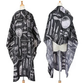 Noua pelerină pentru tuns pânză pentru tunsoare Pro Salon Coafor pentru coafor Rochie din stofă pentru frizer, șorț pentru coafor Cape pentru tunsoare