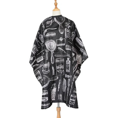 Noua pelerină pentru tuns pânză pentru tunsoare Pro Salon Coafor pentru coafor Rochie din stofă pentru frizer, șorț pentru coafor Cape pentru tunsoare