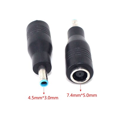 Nuolatinės srovės įkrovimo keitiklio adapterio kabelis 7.4*5.0 kištukas iki 4.5*3.0 kištukas skirtas HP nešiojamojo kompiuterio konvertavimo maitinimo laidui