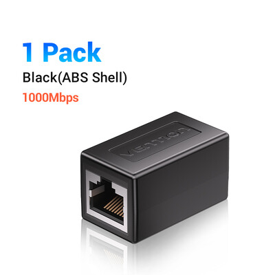 Vention RJ45 конектор Cat7/6/5e Ethernet адаптер женски към женски 8P8C кръпка мрежов удължител удължителен проводник за Ethernet кабел