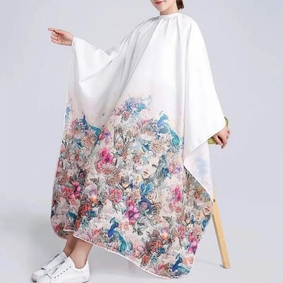 Antistatinė kirpykla prijuostė plaukų kirpimas kepuraitė šukuosena suknelė Cape kirpykla Kirpykla plaukų kirpimas dažai prijuostė salono formavimo audinys