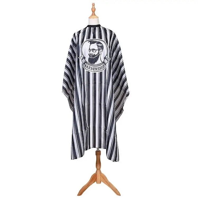 Antistatinė kirpykla prijuostė plaukų kirpimas kepuraitė šukuosena suknelė Cape kirpykla Kirpykla plaukų kirpimas dažai prijuostė salono formavimo audinys