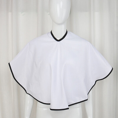 Εργαλεία βαφής μαλλιών Κοντό τετράγωνο Μαύρο Αδιάβροχο Κομμωτήριο Κουρέας Κομμωτήριο Κούρεμα Πανί Κάπα Περιτύλιγμα Κομμωτήριο Κάπα Κουρέας