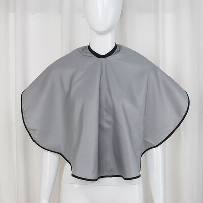 Εργαλεία βαφής μαλλιών Κοντό τετράγωνο Μαύρο Αδιάβροχο Κομμωτήριο Κουρέας Κομμωτήριο Κούρεμα Πανί Κάπα Περιτύλιγμα Κομμωτήριο Κάπα Κουρέας