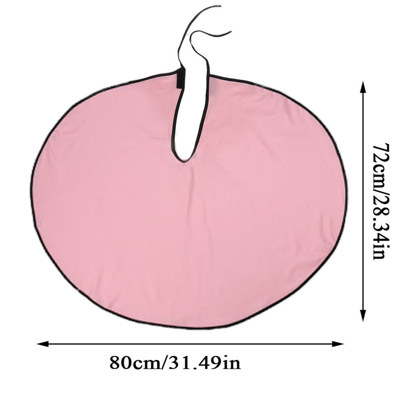 Εργαλεία βαφής μαλλιών Κοντό τετράγωνο Μαύρο Αδιάβροχο Κομμωτήριο Κουρέας Κομμωτήριο Κούρεμα Πανί Κάπα Περιτύλιγμα Κομμωτήριο Κάπα Κουρέας