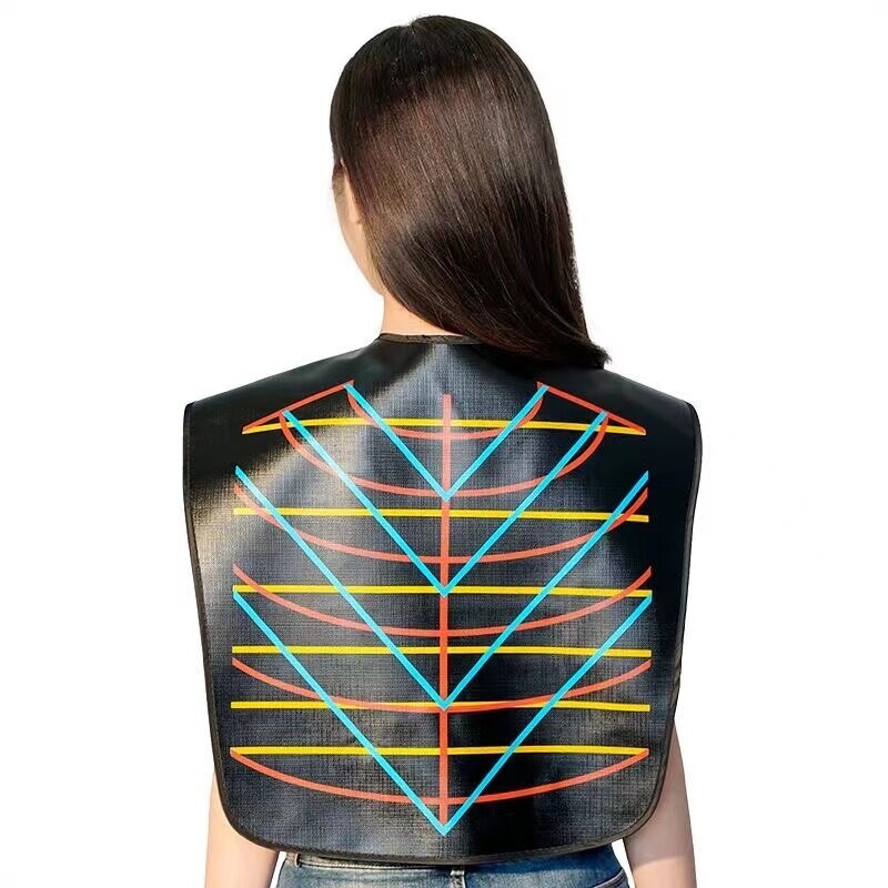 Neperšlampamas kirpėjas plaukų dažymas prijuostė Profesionalus kirpimas Cape Plaukų dažymas skara Audinys Kirpykla Patvarios šukuosenos priemonės