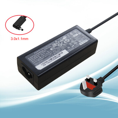 19V 2.37A 3.0x1.1mm 45W AC адаптер Зарядно за лаптоп за Acer Aspire 5 A515-44 A515-46 A515-54 A515-54G A515-55 A515-56 A517-52
