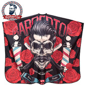 Frizer roșu tuns pânză șorț coafor Pelerină tuns pelerină rochie coafură haină frizerie Accesoriu pentru salon