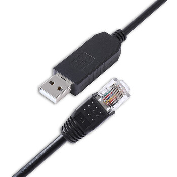 Easun соларен инвертор USB RS232 комуникационен кабел Prolific PL2303GT USB RS232 сериен към RJ45 8P8C комуникационен кабел