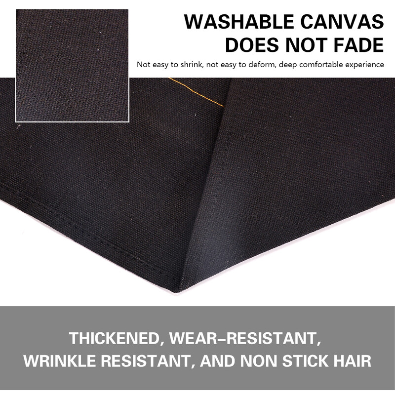 Brijačke pregače Frizerska vodootporna kuhinjska uniforma Salon Brijačnica Platno Višenamjenska džepna pregača za pohranu