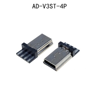 2 db USB 2.0 dugó felfelé, lefelé, balra, jobbra DIY egyedi L-alakú könyök 90 fokos Android Micro Type-C Mini USB adattápegység