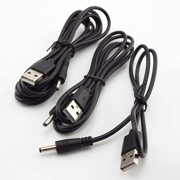 5V USB τύπου A Αρσενικό σε βύσμα φόρτισης βύσμα βύσματος βύσμα τροφοδοσίας ρεύματος Καλώδιο επέκτασης 22AWG 3A