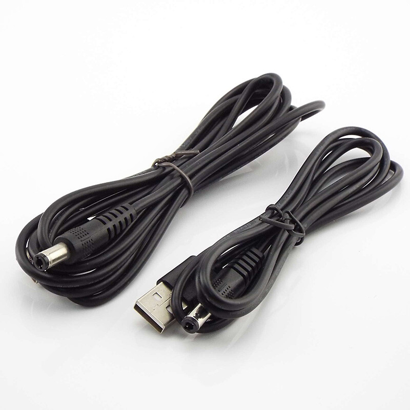 5V USB tip A tată la DC cablu de încărcare mufă mufă conector sursă de alimentare cablu prelungitor 22AWG 3A
