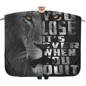 Kirpyklos kirpimo prijuostė Tigro liūto raštas kirpimo suknelė vandeniui atspari šukuosena pelerinos Antistatinė kirpėjo palto priemonė