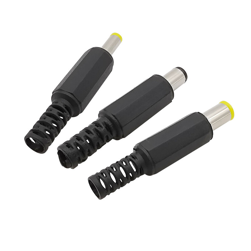 Napájací adaptér DC (samec) 3,5x1,3 mm 4,0x1,7 mm 4,8x1,7 mm 5,5x2,1 mm 5,5x2,5 mm 6,5x4,4 mm Nabíjací adaptér, spájkovacie zástrčky, jack DC konektor