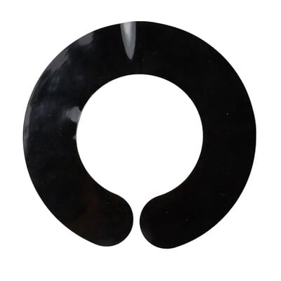 Silikoninis stilistas kirpimas apykakle Plaukų dažymas skara vandeniui atsparus kaklo kepuraitė užvalkalas Kirpėjas Kirpykla Plaukų dažymo priedai