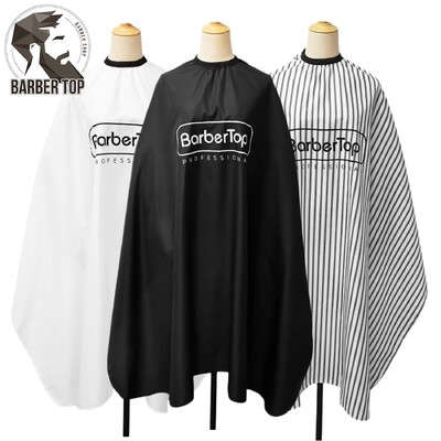 BARBERTOP kirpimas audinys kirpykla prijuostė salonas vandeniui atsparus kirpėjas pelerinos Antistatinės aukštos kokybės kirpėjo suknelių formavimo įrankiai