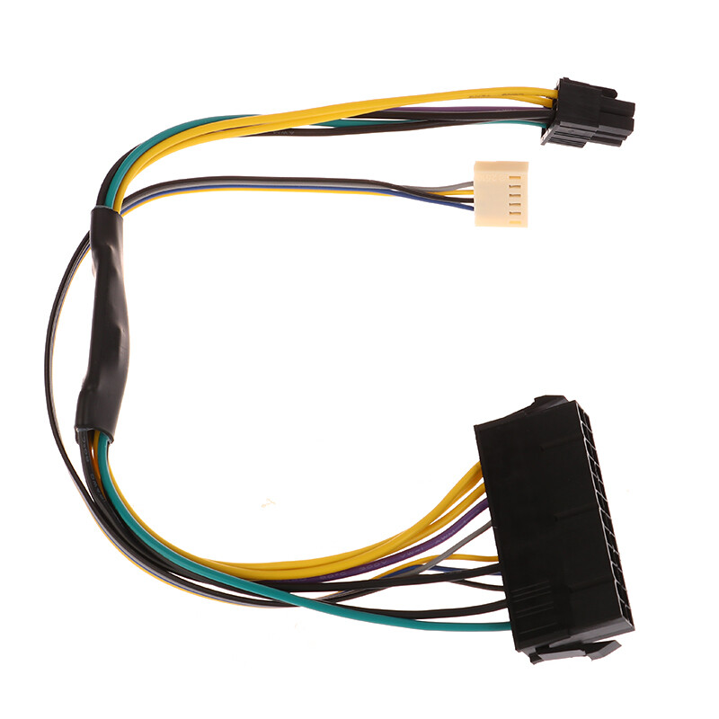 1 vnt. 24 kontaktų prie 6 kontaktų ATX pagrindinės plokštės adapterio maitinimas, skirtas HP Z220 Z230 SFF MT TWR serija 4000 6005 8300 ProDesk 600 G1 EliteDesk 800