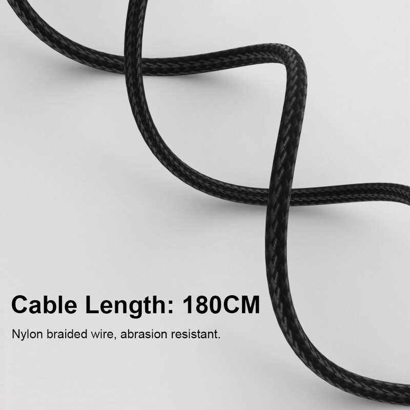 Cablu USB de tip C la DC de 180 cm PD 140 W Cablu de alimentare pentru laptop 20 V 7 A Linie convertizor Sârmă de încărcare rapidă pentru HP/Dell/Asus