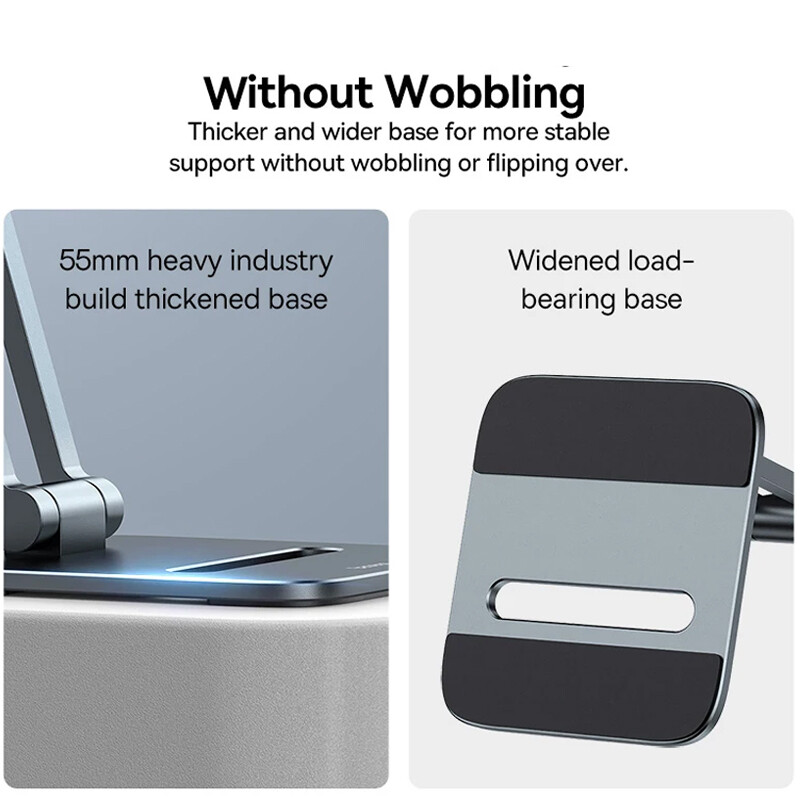 Držiak na telefón Baseus, stojan na mobil, tablet, skladací držiak pre iPhone 13 12 iPad Pro Air, kovový držiak na telefón