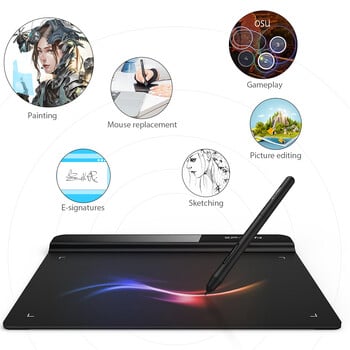 XPPen Star G640 Graphics Tablet 6 ιντσών Digital Drawing Tablet για OSU Animation Art Online Education 8192 Επίπεδα Πίεση 266RPS