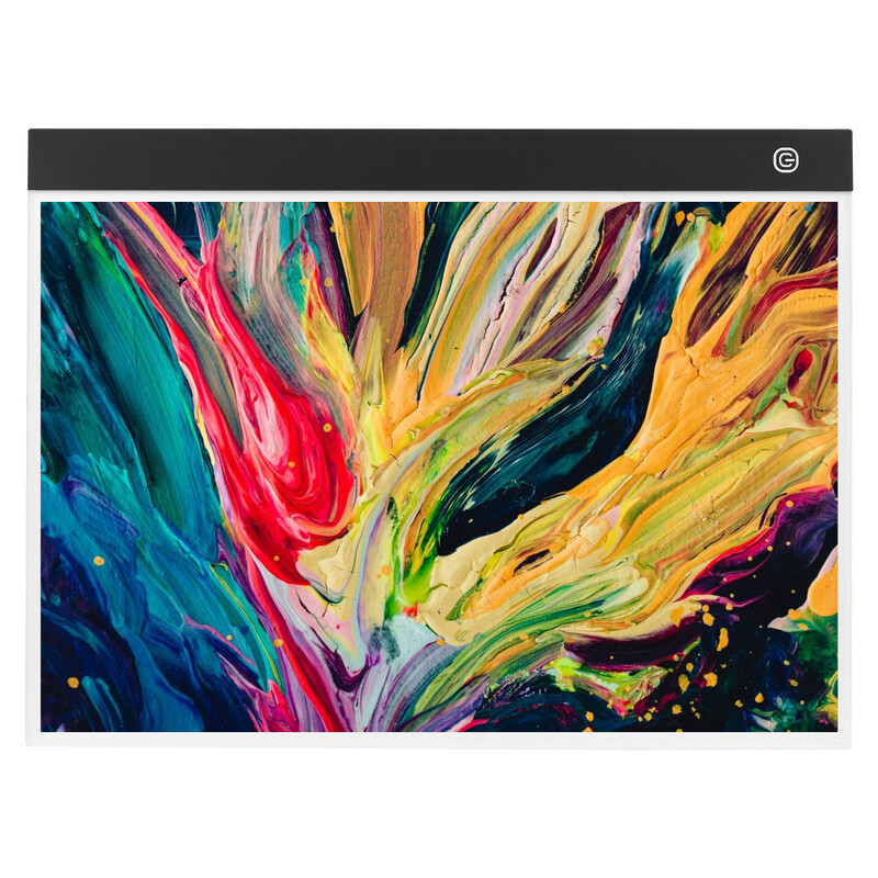 A3 LED gaismas paliktnis dimanta gleznošanai Caurspīdīgs rasēšanas dēlis ar USB darbināmu digitālās grafikas planšetdatoru mākslas animācijas skicēšanai