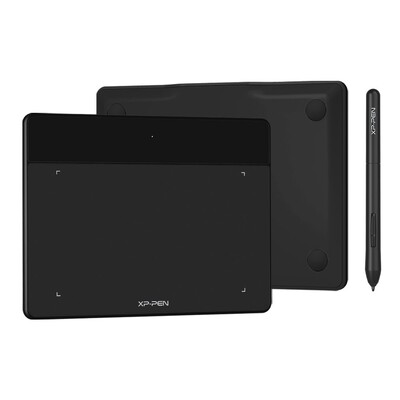 Tabletă grafică XPPen pentru desen DecoFun S Pen Tabletă 6x4 inci cu 8192 de nivele de presiune Baterie gratuită pentru Android Mac Linux Windows