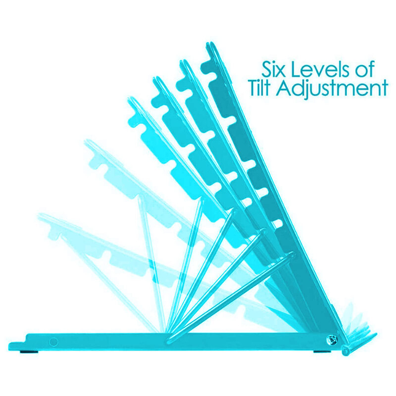 6 leņķu regulējams metāla statīvs — salokāms un neslīdošs A3/A4 LED gaismas spilventiņiem/dimanta krāsošanai, pārnēsājams izsekošanas turētājs