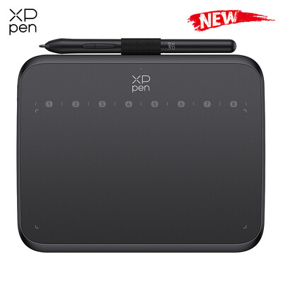 XPPen Deco 640 Tabletă grafică 16K Nivele de presiune 16x9cm Zonă de desen cu 8 taste 60 Înclinare pentru joc OSU Android Windows Mac