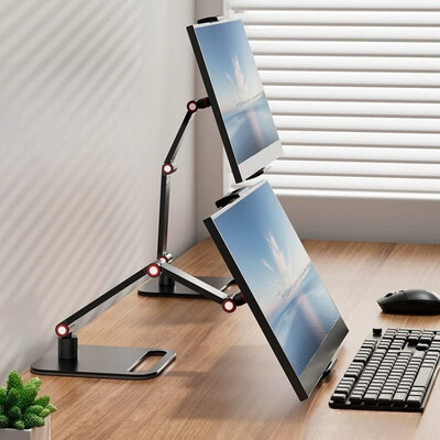 Podesivi držač monitora Metalni stalak Zaslon od 13-17 inča Univerzalni nosač za tablet Podesivo proširivo postolje zaslona Vesa nosač