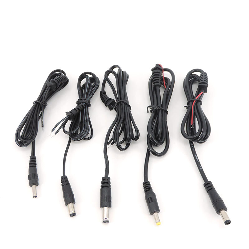 1M 2pin Adapter Output Προσαρμογέας ρεύματος Καλώδιο DC Male Plug 100cm Καλώδιο 5,5*2,5mm/2,1mm 4,0*1,7mm 3,5*1,35mm Καλώδιο επισκευής