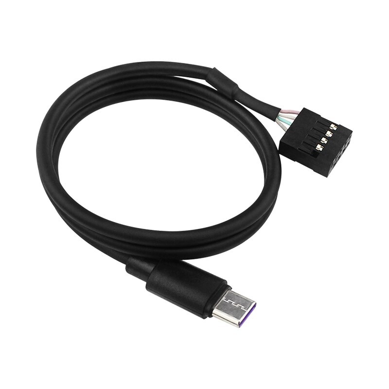 Cablu USB de tip C la 9 pini pentru placa de bază a computerului la ecranul secundar USBC, ecranul LCD al computerului