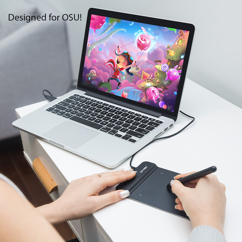 Tabletă de desen XPPen Star G430S Tabletă grafică de 4 x 3 inci cu stylus fără baterie 8192 nivele pentru OSU Design de desen Windows Mac