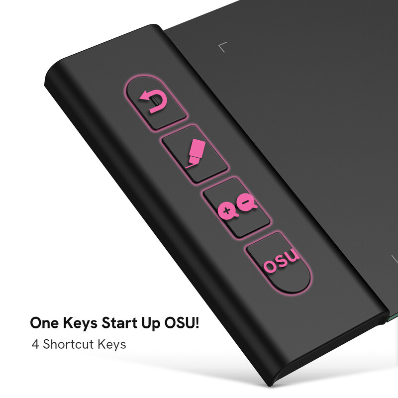 Tabletă grafică pentru desen VEIKK VK430, 4x3 inci, suportă Android PC Mac, fără baterie, jocuri, OSU, design Chromebook 8192 nivele, 290 RPS